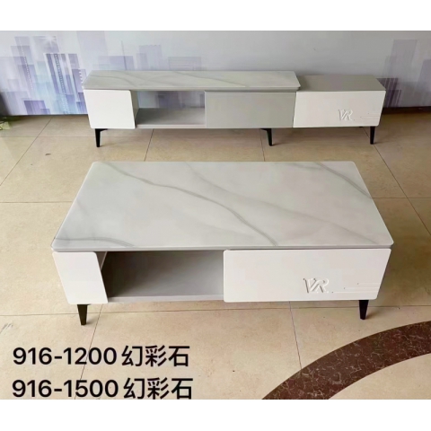 勝芳茶幾電視柜批發 巖板茶幾 巖板電視柜 輕奢簡約現代時尚客廳家具 小戶型客廳家用 茶幾電視柜 冠榮家具