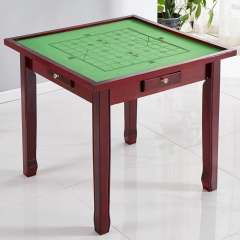 勝芳麻將桌批發 簡易麻將桌 象棋桌 可折疊麻將桌 兩用麻將桌 多功能麻將桌 手動麻將桌 麻雀臺 休閑娛樂桌 休閑家具 華龍家具