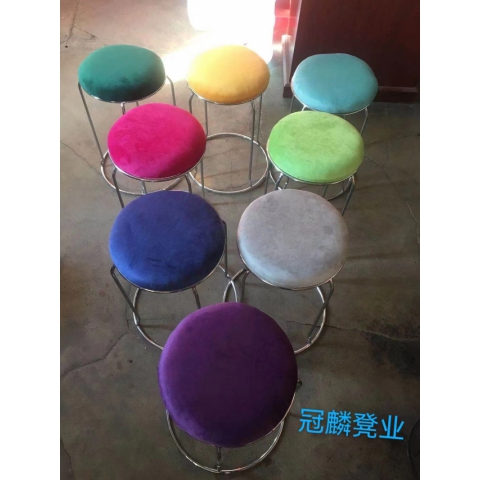 勝芳鐵腿凳子批發 三腿凳子 四腿凳子 鐵質凳子 鋼筋凳 套凳 圓凳 簡易家具 冠麟家具