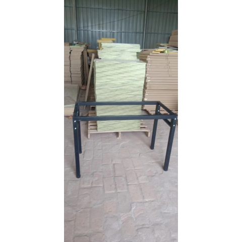 勝芳桌架批發 折疊桌架子 長桌雙層桌架 鐵架 桌子腿 單層桌腿 簡易餐桌架子 對折架 會議桌架 鑫潮家具