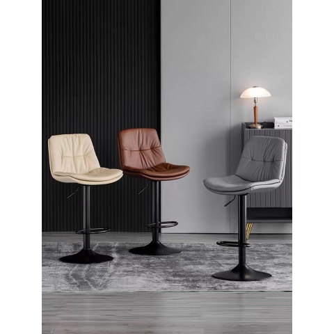 勝芳酒吧椅批發 酒吧臺椅子 復古美式吧椅 高腳椅凳 KTV前臺椅 高腳椅 吧臺凳 理發椅 靠背酒吧椅 升降椅 鑫寶家具