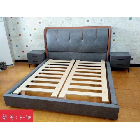 勝芳床鋪批發 軟床 軟體床 婚床 主臥室床 雙人 經濟型簡易租房床 公寓酒店農家院床鋪 家用 小戶型 床頭 羅納爾家具