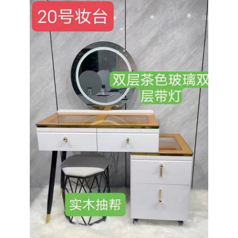 勝芳梳妝臺(tái)批發(fā) 現(xiàn)代簡約型 網(wǎng)紅小型化妝桌 輕奢 梳妝臺(tái) 梳妝桌 化妝柜 梳妝臺(tái) 化妝臺(tái) 化妝桌 廣興家具