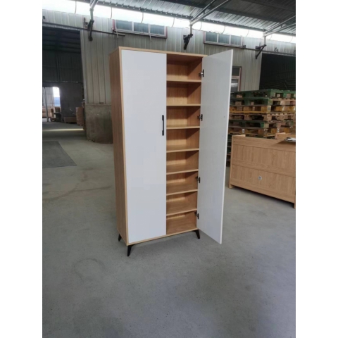 勝芳實木衣柜批發 家用臥室簡約現代小戶型柜子 出租房衣柜 儲物柜 兒童衣柜 出租房簡易掛衣櫥 廣興家具