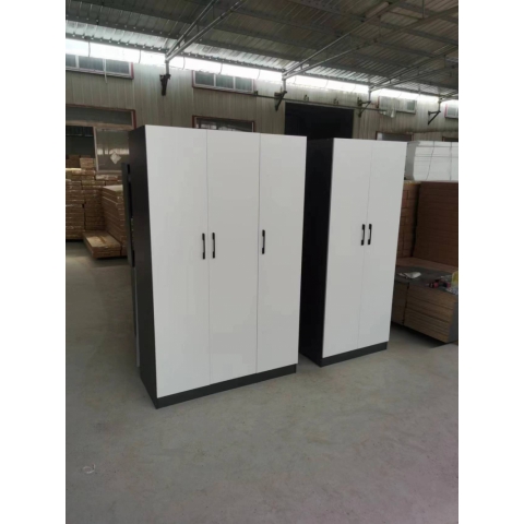 勝芳實木衣柜批發 家用臥室簡約現代小戶型柜子 出租房衣柜 儲物柜 兒童衣柜 出租房簡易掛衣櫥 廣興家具