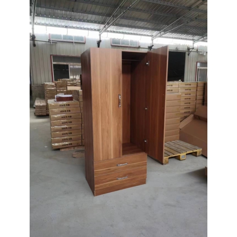 勝芳實木衣柜批發 家用臥室簡約現代小戶型柜子 出租房衣柜 儲物柜 兒童衣柜 出租房簡易掛衣櫥 廣興家具