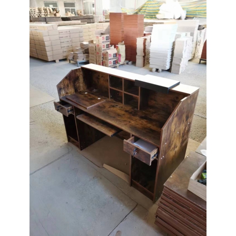 勝芳收銀臺批發 吧臺 收銀臺 收款臺 柜臺 接待柜臺 收銀柜臺 接待臺 商業家具 鑫鷹家具