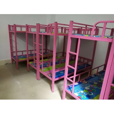 勝芳床鋪批發 輔導班午托床 上下床 高低床 小學生鐵床 上下鋪  雙層床 鐵架床 鐵藝床 福牛家具