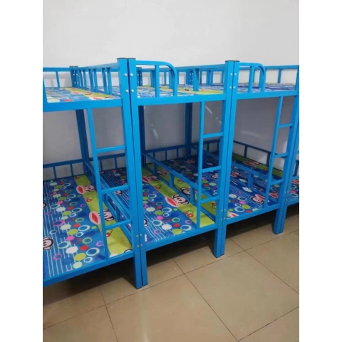 勝芳床鋪批發 輔導班午托床 上下床 高低床 小學生鐵床 上下鋪  雙層床 鐵架床 鐵藝床 福牛家具