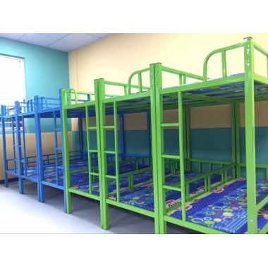 勝芳床鋪批發 輔導班午托床 上下床 高低床 小學生鐵床 上下鋪  雙層床 鐵架床 鐵藝床 福牛家具