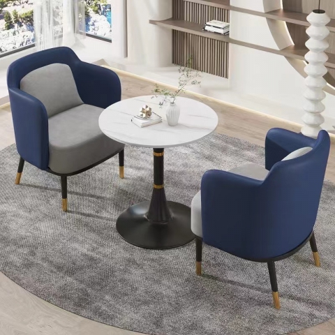 勝芳桌椅批發休閑椅洽談桌軟包椅北歐椅咖啡椅咖啡臺鈦金椅奶茶店圖書館政府招標外貿電商椅