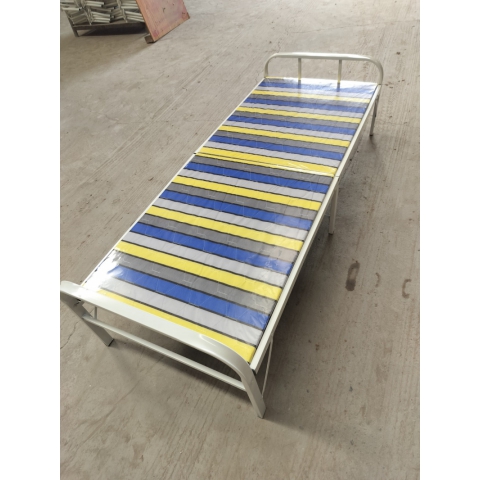 勝芳床鋪批發 加長折疊床 單人床 鐵藝折疊床  午休床 折疊椅 行軍床 簡易床 鐵質板床 板床批發 恒泰家具