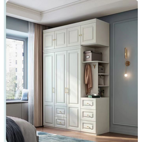 勝芳家具批發 衣柜 木質衣柜 兩開門衣柜 板式衣柜批發 兩開門衣柜 現代簡約衣柜 臥室家具 田豐家具