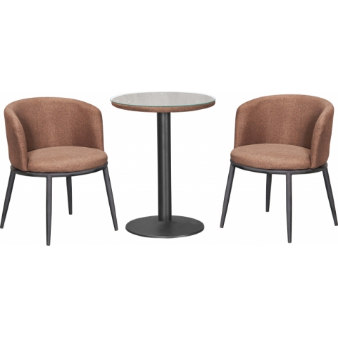 勝芳休閑輕奢桌椅批發 卡座 咖啡桌椅 網紅桌椅 酒店家具 軟包椅 接待桌椅 鈦金桌椅 北歐鈦金桌椅 岳明達家具