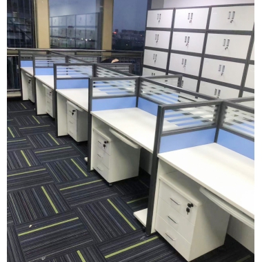 勝芳批發辦公桌 辦公電腦桌 職員桌 辦公桌隔斷 辦公桌擋板 員工桌 寫字臺 帶抽屜辦公桌 辦公電腦桌 辦公家具 信達家具