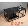 勝芳巖板茶臺批發巖板茶臺火燒石茶臺一體茶臺巖功夫茶桌 泡茶桌飲茶桌品茶桌巖板茶幾辦公茶幾家用茶幾鐵藝茶幾  宜美家具