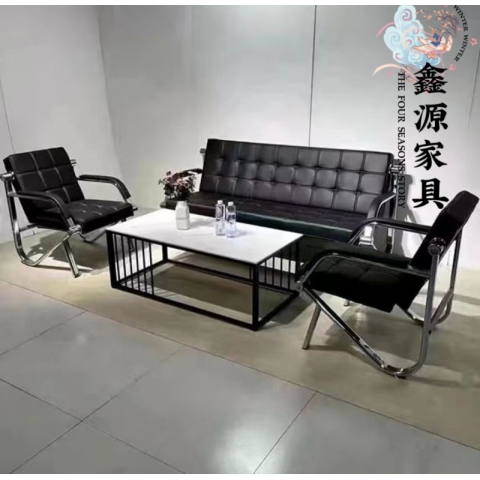 勝芳沙發批發   辦公沙發  商務沙發   休閑沙發 沙發茶幾組合  鑫源家具