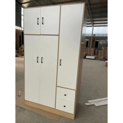 勝芳家具批發 衣柜 木質衣柜 兩開門衣柜 板式衣柜批發 兩開門衣柜 現代簡約衣柜 臥室家具 田豐家具