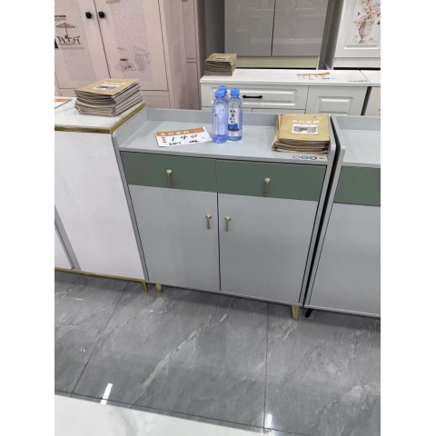 勝芳鞋柜批發 實木鞋柜 板式鞋柜 儲物柜 門外陽臺玄關柜 出租房鞋柜 新款進門客廳收納柜永興家具