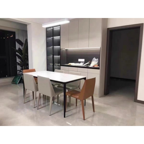 勝芳餐桌批發 理石餐桌 長條桌 抽拉臺 歐式餐桌 歐式餐臺 簡約餐桌 小戶型巖板餐桌 理石餐桌椅組合 巖板餐臺 歐式家具 京典家具