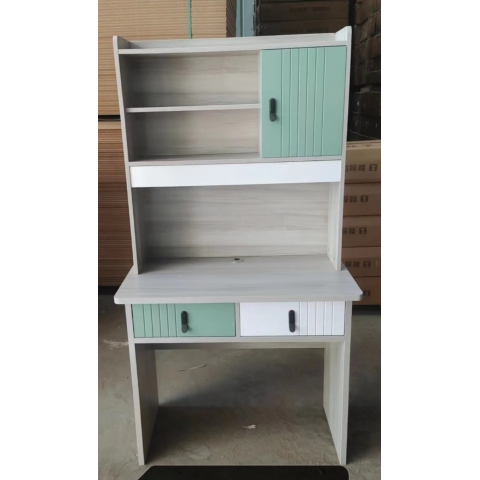 勝芳書桌電腦桌批發 書桌  電腦桌  學習桌 課桌 書架  書架一體 多寶閣 實木書桌 家用書桌 王偉家具