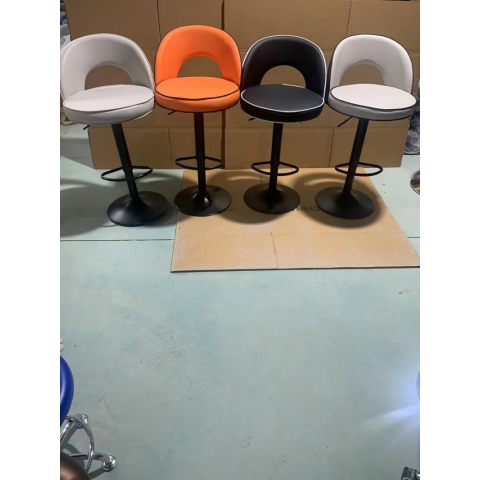 勝芳吧椅批發 酒吧臺椅子 復古美式吧椅 高腳椅凳 KTV前臺椅 高腳椅 吧臺凳 理發椅 靠背酒吧椅 升降椅 金奧福家具