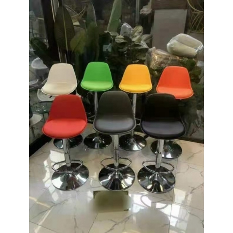 勝芳吧椅批發 酒吧臺椅子 復古美式吧椅 高腳椅凳 KTV前臺椅 高腳椅 吧臺凳 理發椅 靠背酒吧椅 升降椅 金奧福家具