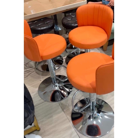 勝芳吧椅批發 酒吧臺椅子 復古美式吧椅 高腳椅凳 KTV前臺椅 高腳椅 吧臺凳 理發椅 靠背酒吧椅 升降椅 金奧福家具