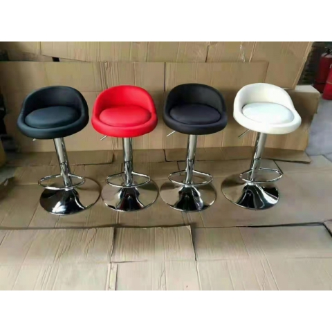 勝芳吧椅批發 酒吧臺椅子 復古美式吧椅 高腳椅凳 KTV前臺椅 高腳椅 吧臺凳 理發椅 靠背酒吧椅 升降椅 金奧福家具