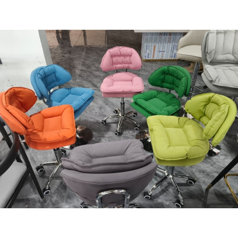 勝芳吧椅批發 酒吧臺椅子 復古美式吧椅 高腳椅凳 KTV前臺椅 高腳椅 吧臺凳 理發椅 靠背酒吧椅 升降椅 金奧福家具