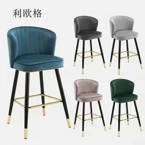 勝芳吧椅批發 酒吧臺椅子 復古美式吧椅 高腳椅凳 KTV前臺椅 高腳椅 吧臺凳 理發椅 靠背酒吧椅 升降椅 金奧福家具