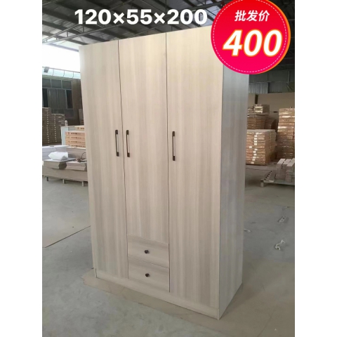 勝芳家具批發廠家直銷加厚用料促銷衣柜家用臥室兒童實木對開門組裝衣櫥出租屋用經濟型小戶型收納柜田豐家具
