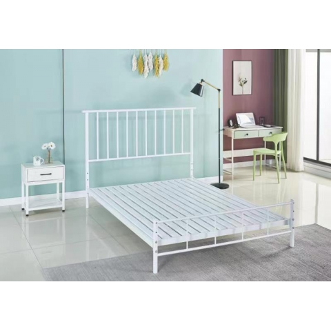 勝芳床鋪批發歐式床 鐵床 鐵藝床 雙人床 雙人床 折疊雙人床 鐵藝雙人床 雙人板床 金屬床 臥室家具 歐博瑞家具