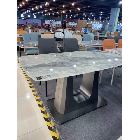 勝芳餐桌批發 超晶石桌面 餐桌 家用餐桌 理石餐桌 巖板餐桌  微晶 卓馳億森家具