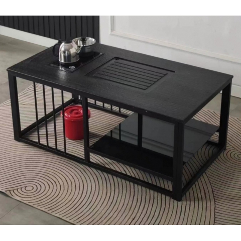 勝芳巖板茶臺批發 巖板茶臺 火燒石茶臺 一體茶臺 巖板功夫茶桌 泡茶桌 飲茶桌 品茶桌 貝萊暢家具