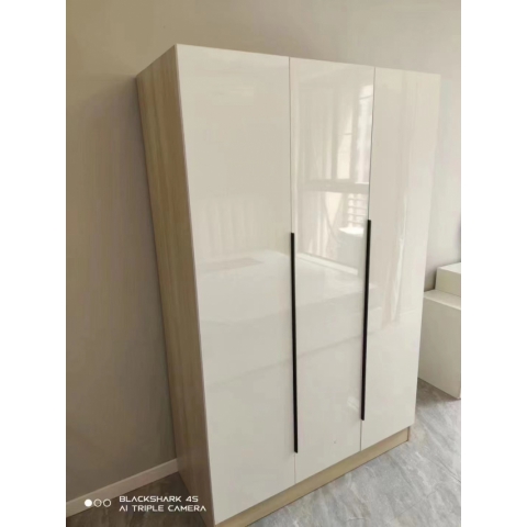 勝芳家具批發衣柜 高光板衣柜 木質衣柜 兩開門衣柜 板式衣柜 時尚衣柜 現代簡約衣柜 臥室家具永興家具