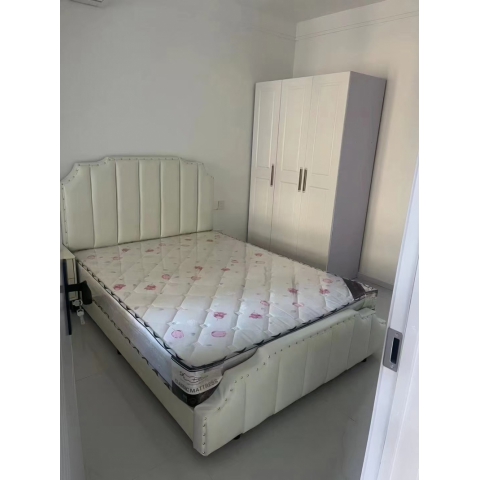 勝芳床鋪批發 雙人床 軟床 現代簡約軟床 北歐輕奢軟床 臥室家具 小戶型家具 高檔床 高端床 宇鑫家具