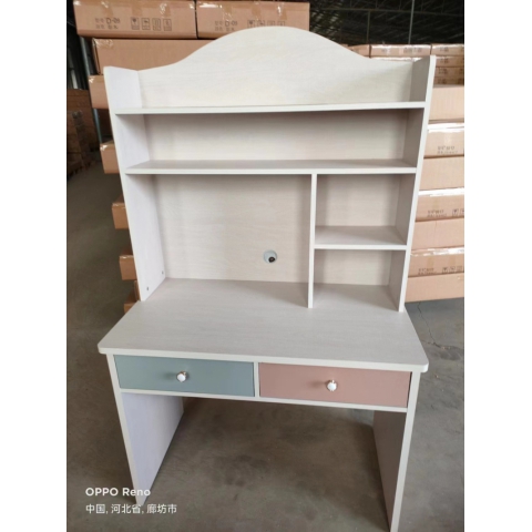 勝芳書桌電腦桌批發 書桌  電腦桌  學習桌 課桌 書架  書架一體 多寶閣 實木書桌 家用書桌 王偉家具