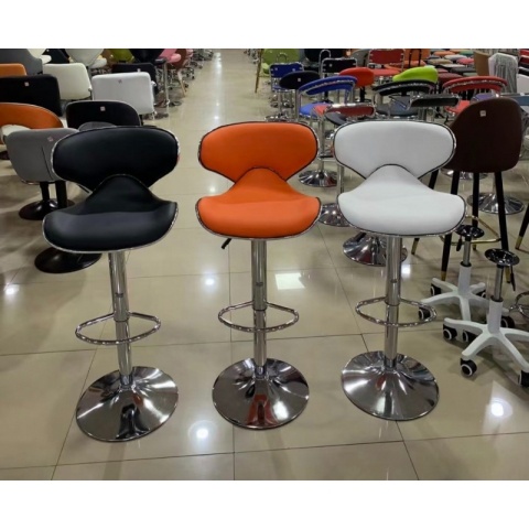 勝芳吧椅批發 酒吧臺椅子 復古美式吧椅 高腳椅凳 KTV前臺椅 高腳椅 吧臺凳 理發椅 靠背酒吧椅 升降椅 金奧福家具