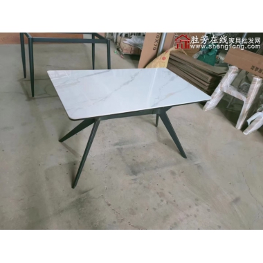 勝芳餐桌批發 餐臺 簡約餐桌 小戶型餐桌 軟包椅 餐桌椅組合 巖板桌 餐廳家具 餐廚家具批發 紹明酒店家具