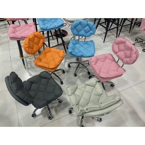 勝芳吧椅批發 酒吧臺椅子 復古美式吧椅 高腳椅凳 KTV前臺椅 高腳椅 吧臺凳 理發椅 靠背酒吧椅 升降椅 金奧福家具