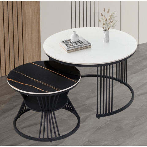 勝芳茶幾批發 巖板茶幾 巖板茶幾 網紅茶幾 套圓茶幾簡約茶幾 簡約時尚茶幾批發 客廳家具 歐式家具批發  網紅輕奢茶幾 鑫億滿家具