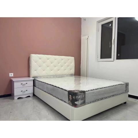 勝芳床鋪批發 雙人床 軟床 現代簡約軟床 北歐輕奢軟床 臥室家具 小戶型家具 高檔床 高端床 宇鑫家具