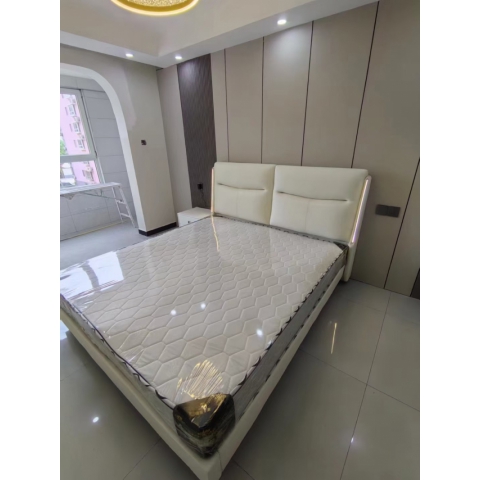 勝芳床鋪批發 雙人床 軟床 現代簡約軟床 北歐輕奢軟床 臥室家具 小戶型家具 高檔床 高端床 宇鑫家具