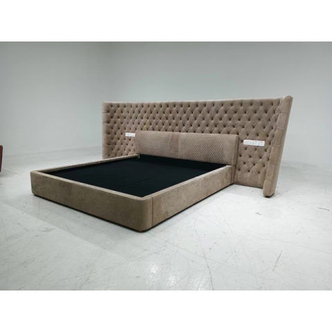 香河軟床批發 網紅大床 高密度海綿 婚床 儲物大床 廣東生產香河倉庫現貨直發 香河潤澤家具