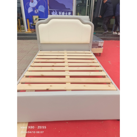 勝芳床鋪批發 雙人床 軟床 現代簡約軟床 北歐輕奢軟床 臥室家具 小戶型家具 高檔床 高端床 宇鑫家具