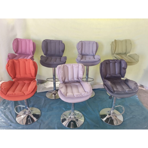 勝芳吧椅批發 酒吧臺椅子 復古美式吧椅 高腳椅凳 KTV前臺椅 高腳椅 吧臺凳 理發椅 靠背酒吧椅 升降椅 金奧福家具