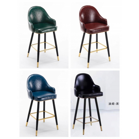 勝芳吧椅批發 酒吧臺椅子 復古美式吧椅 高腳椅凳 KTV前臺椅 高腳椅 吧臺凳 理發椅 靠背酒吧椅 升降椅 金奧福家具