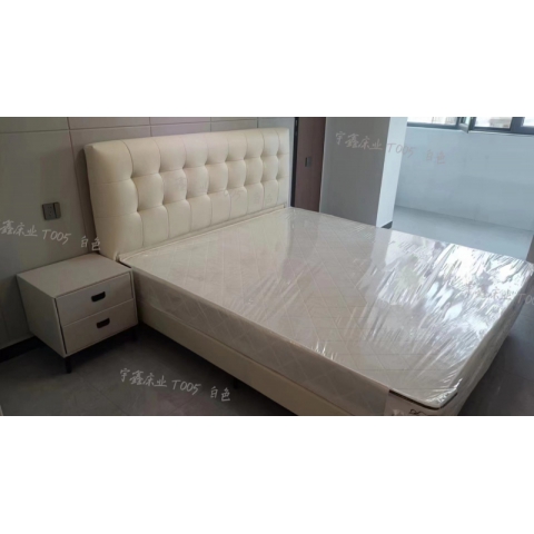 勝芳床鋪批發 雙人床 軟床 現代簡約軟床 北歐輕奢軟床 臥室家具 小戶型家具 高檔床 高端床 宇鑫家具