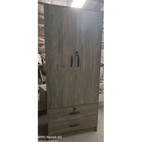 勝芳家具批發 衣柜 木質衣柜 兩開門衣柜 板式衣柜批發 兩開門衣柜 現代簡約衣柜 臥室家具 鳳陽家具